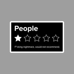 People Rating Sticker - sticckiz.com