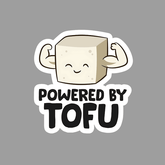 Powered By Tofu Sticker - sticckiz.com
