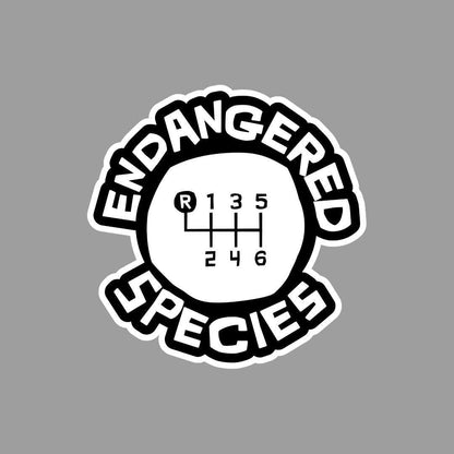 Endangered Species Sticker - sticckiz.com