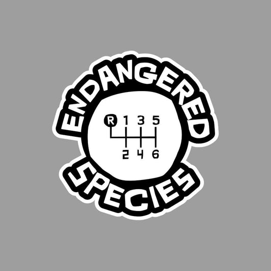 Endangered Species Sticker - sticckiz.com