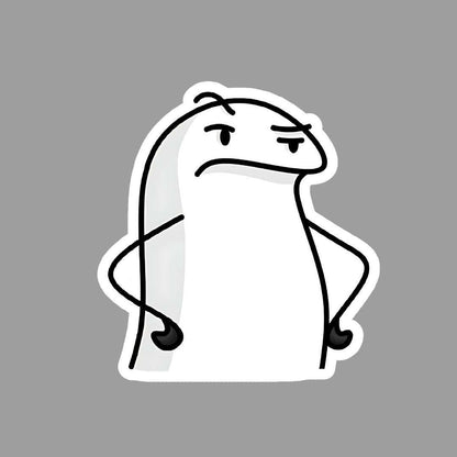 Flork Raising eyes Sticker - sticckiz.com