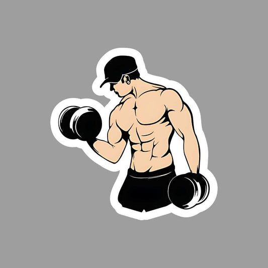 Gym Body Sticker - sticckiz.com
