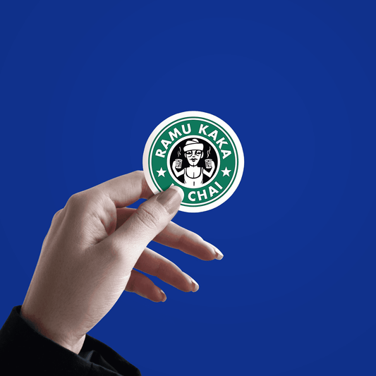 Ramu Kaka ki Chai Sticker - sticckiz.com