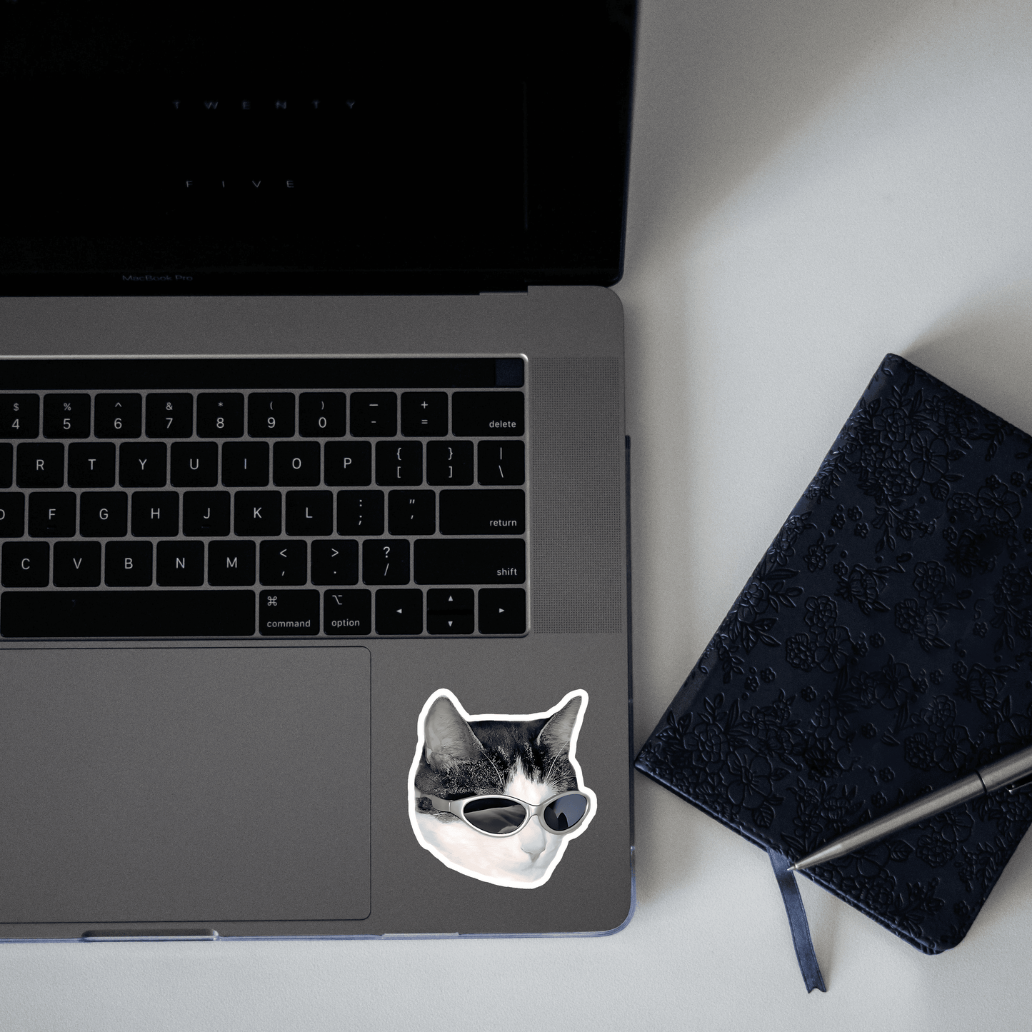 Savage Cat Sticker - sticckiz.com