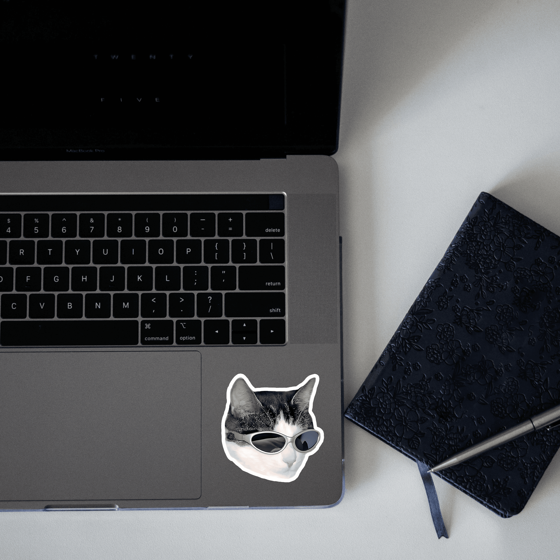 Savage Cat Sticker - sticckiz.com