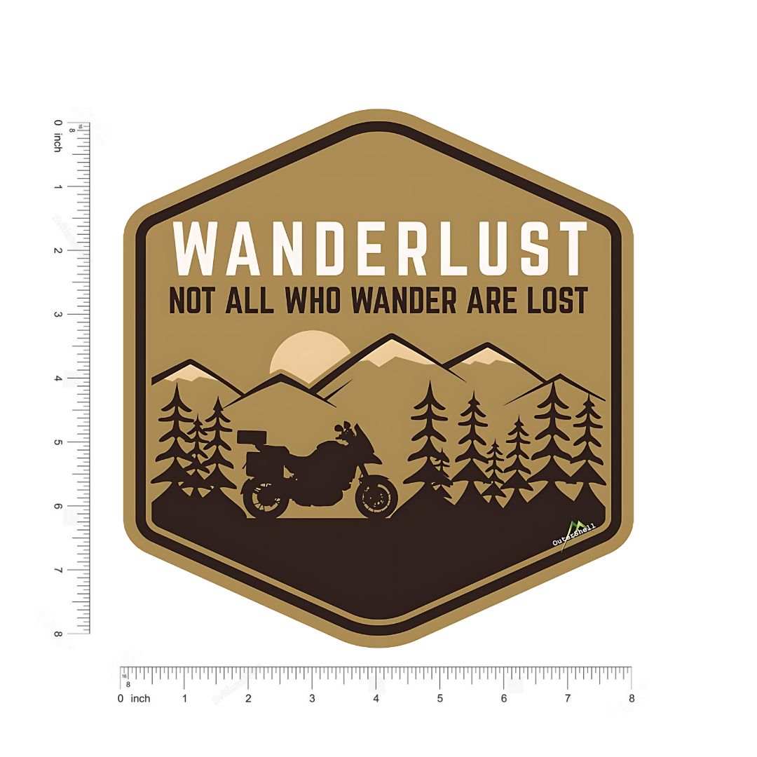 Wanderlust Sticker - sticckiz.com