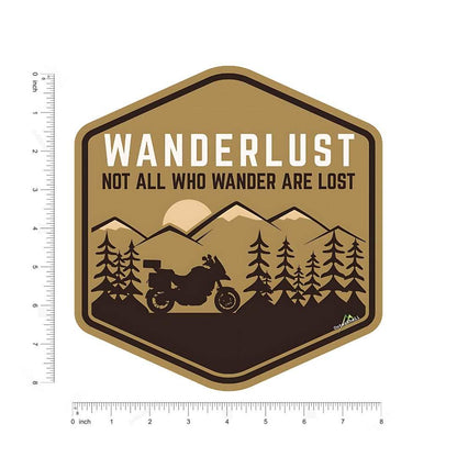 Wanderlust Sticker - sticckiz.com