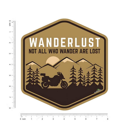 Wanderlust Sticker - sticckiz.com