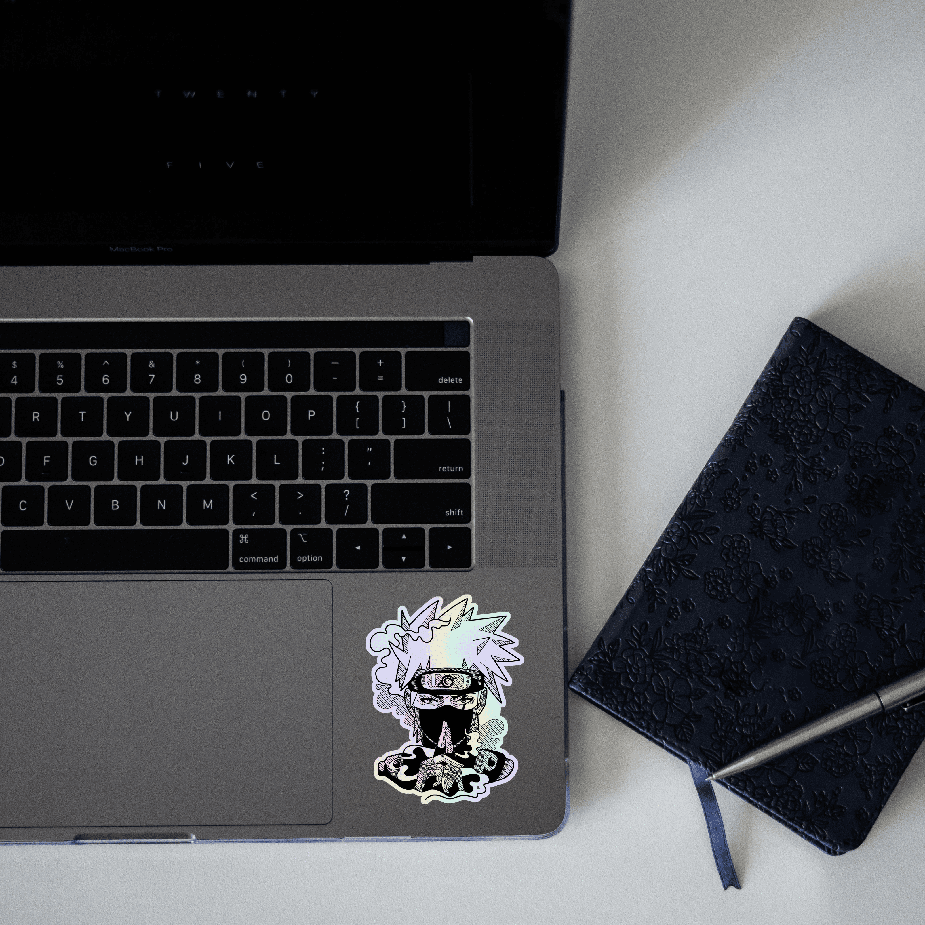 Kakashi Hatake V2 Holographic Sticker - sticckiz.com