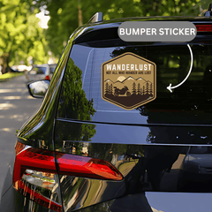 Wanderlust Sticker - sticckiz.com