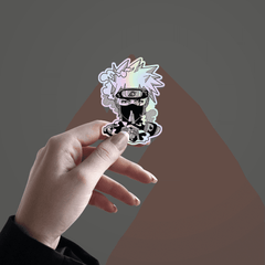 Kakashi Hatake V2 Holographic Sticker - sticckiz.com