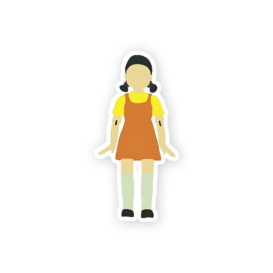 Squid Game robot girl Sticker