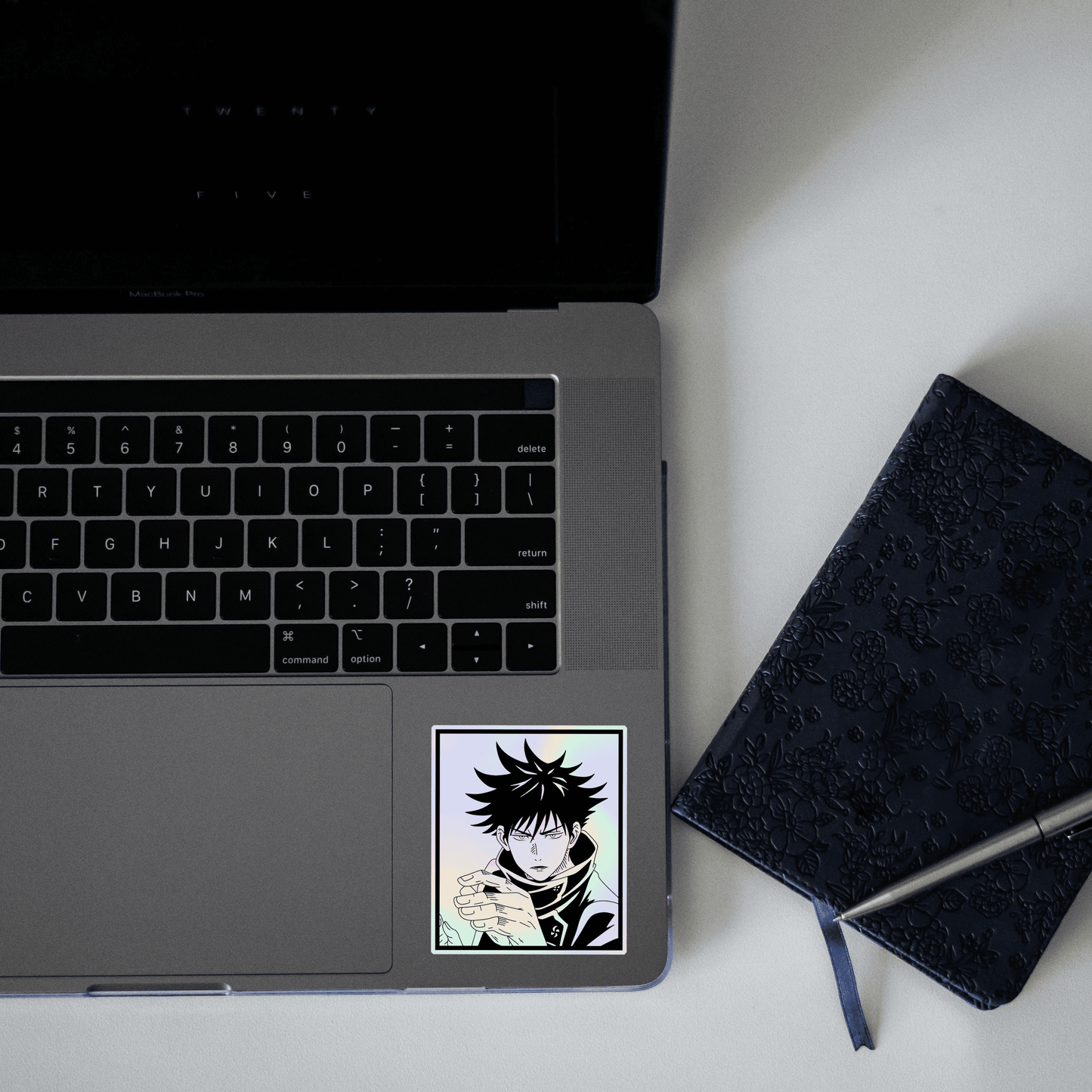 Megumi Fushiguro Holographic Sticker - sticckiz.com
