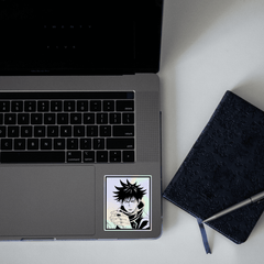 Megumi Fushiguro Holographic Sticker - sticckiz.com