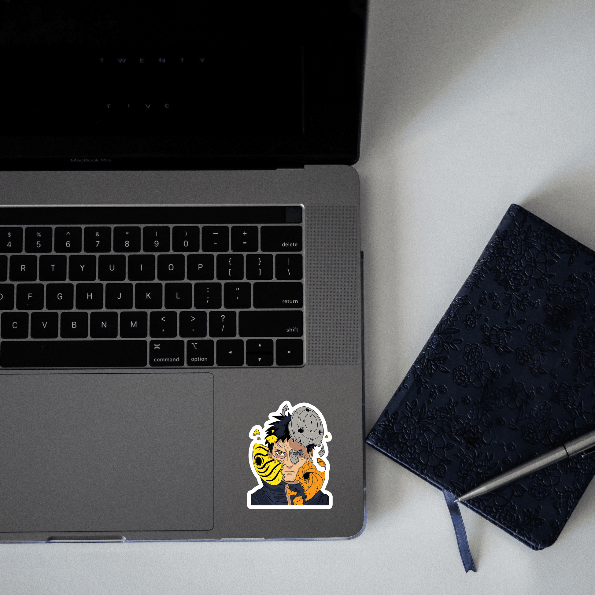 obito mask anime sticker - sticckiz.com
