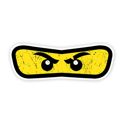 Mask of Lego Ninjago Sticker