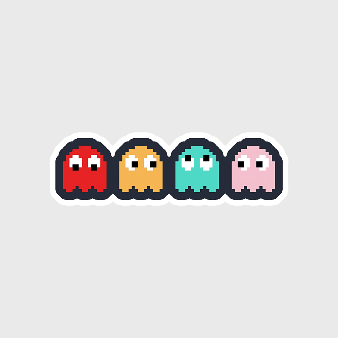 pacman sticker - sticckiz.com