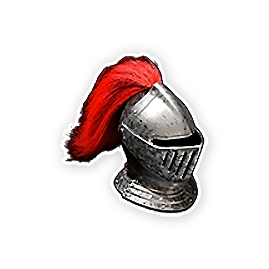16th Century war Helmet Sticker