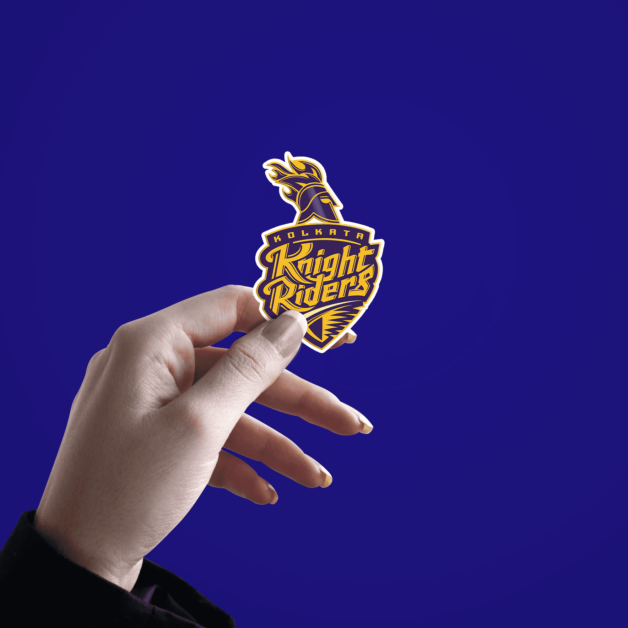 Kolkata Knight Rider logo Sticker - sticckiz.com
