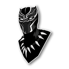Black Panther Sticker