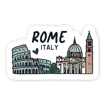 Rome Italy Sticker