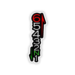 motorbike gear bumper sticker - sticckiz.com