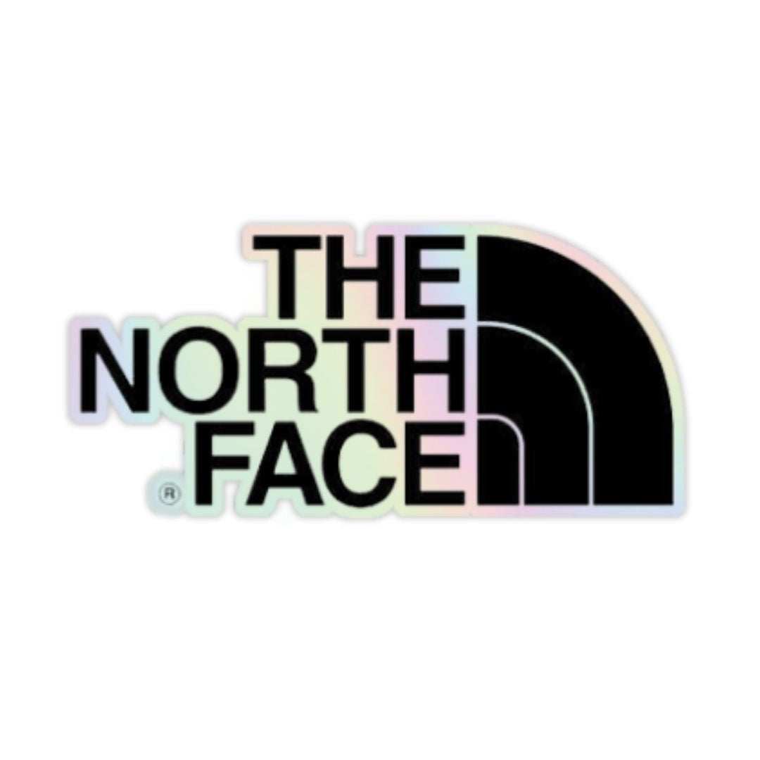 The North Face Holographic Sticker - sticckiz.com