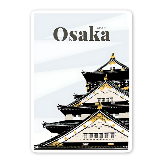 Osaka card Sticker