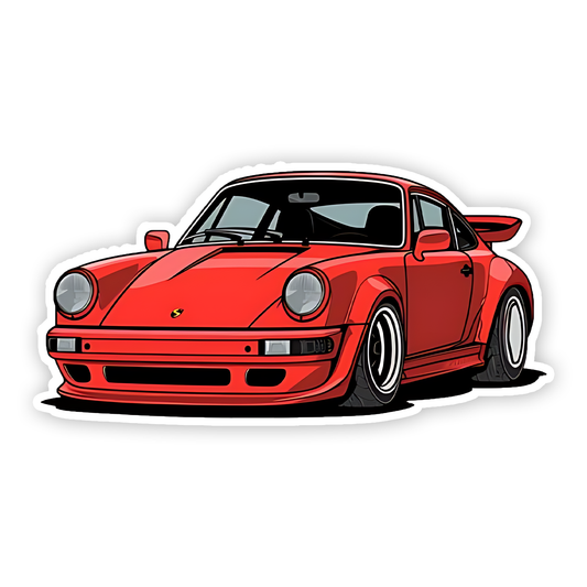 Porsche 911 New Sticker