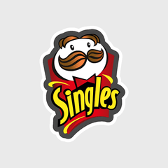 pringles meme singles sticker - sticckiz.com