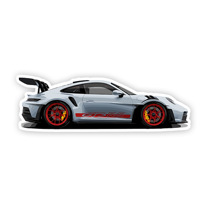 Porsche 911 GT3 RS Sticker