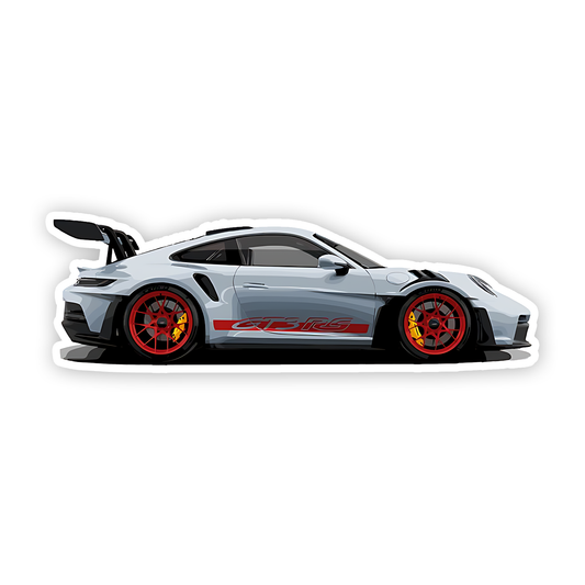 Porsche 911 GT3 RS Sticker