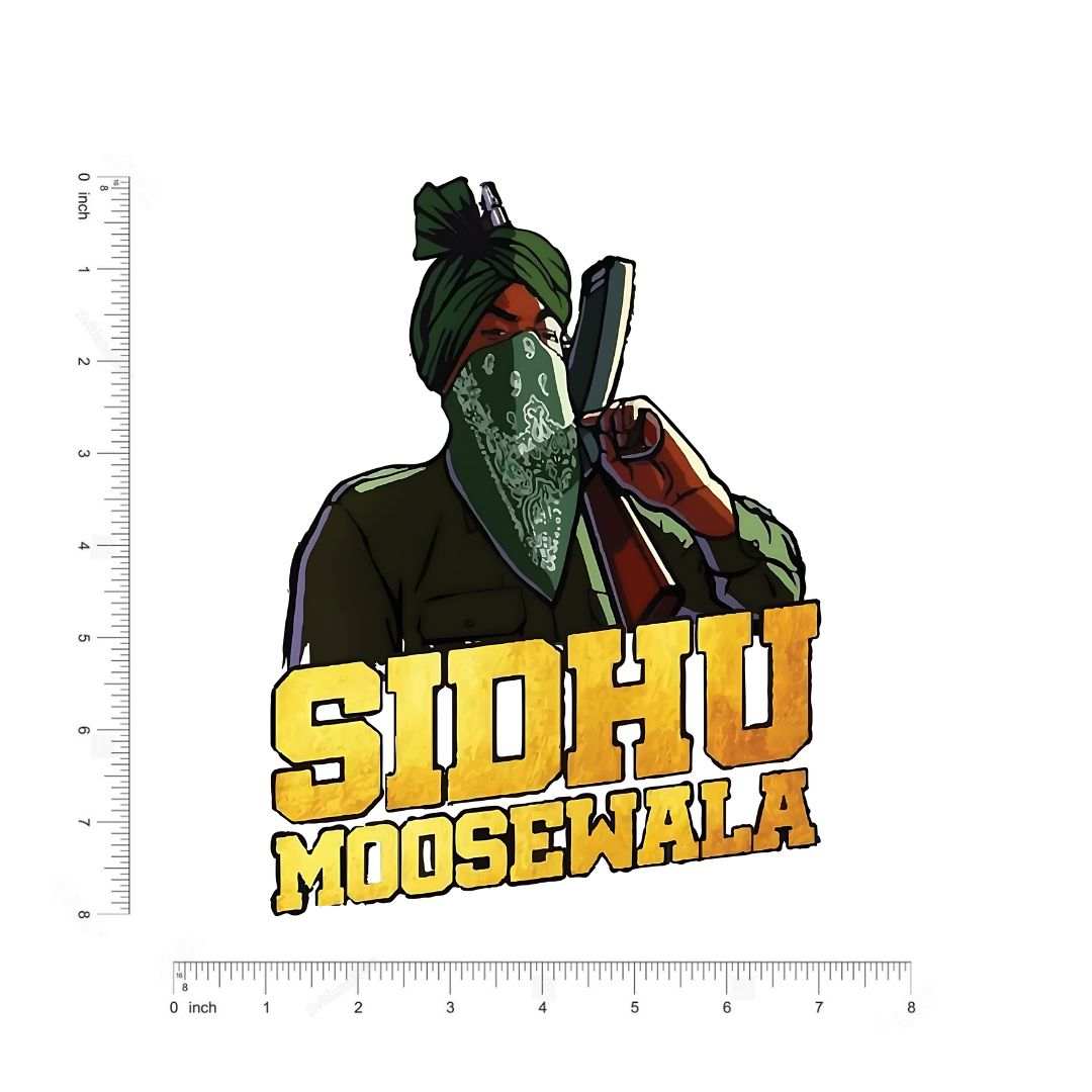 Sidhu Moosewala Sticker - sticckiz.com