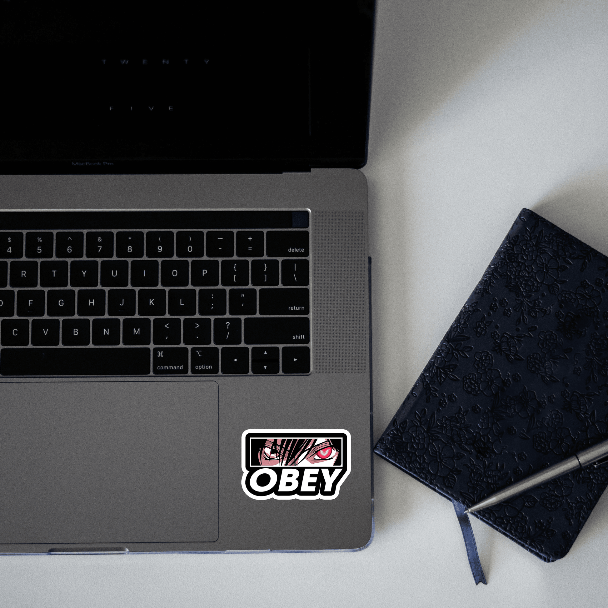 retro art obey sticker - sticckiz.com
