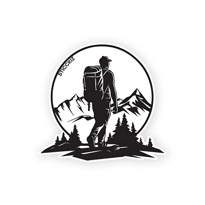 Men on Adventure Sticker