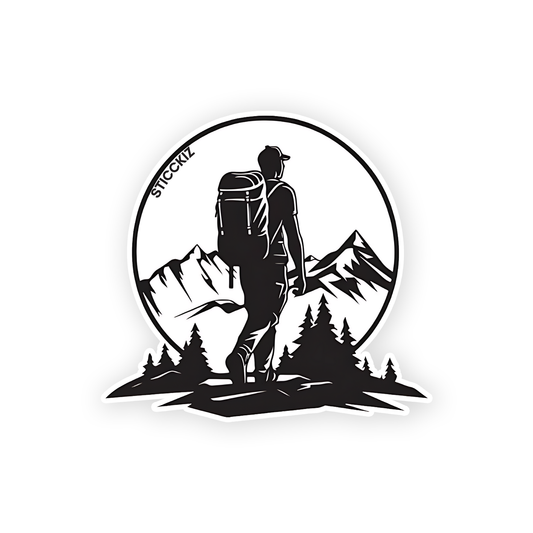 Men on Adventure Sticker