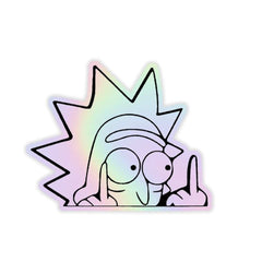 Rick Sanchez Holographic Sticker - sticckiz.com