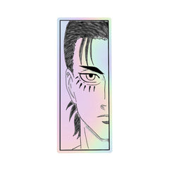 Eren Yeager Holographic Sticker - sticckiz.com