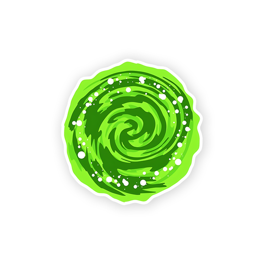 Rick and Morty Portal Sticker
