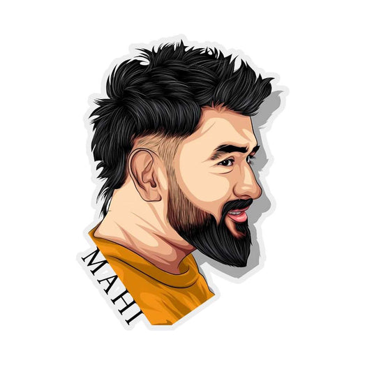 Mahi bhai Sticker - sticckiz.com