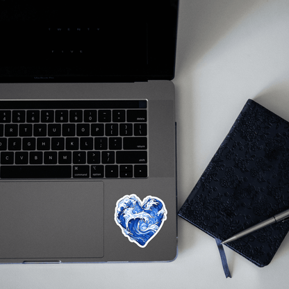 Heart of ocean sticker - sticckiz.com