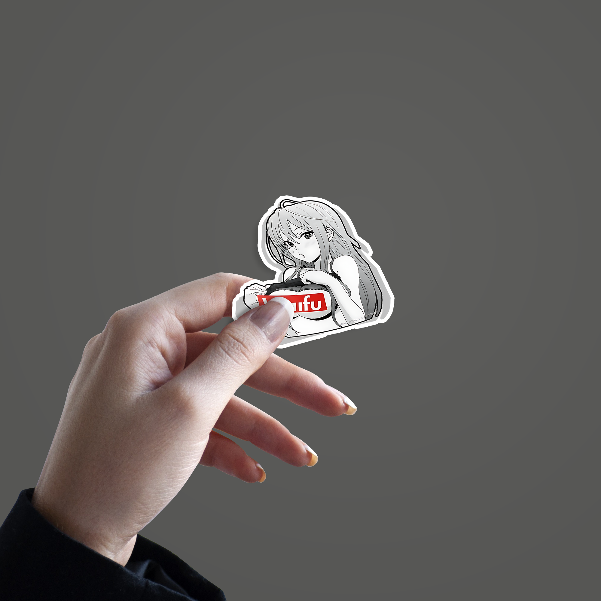 Wa##u Sticker