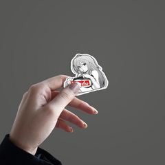 Wa##u Sticker