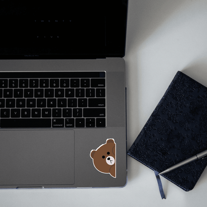 Brown Bear Sticker - sticckiz.com