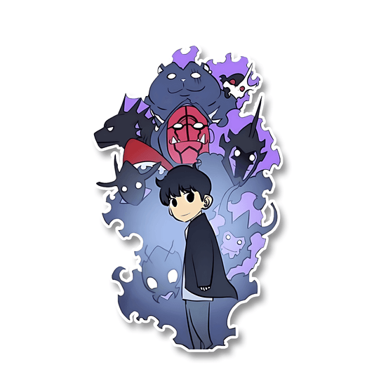 Solo Levelling anime Sticker - sticckiz.com