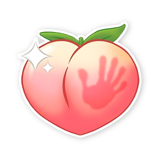 Peach emoji Sticker