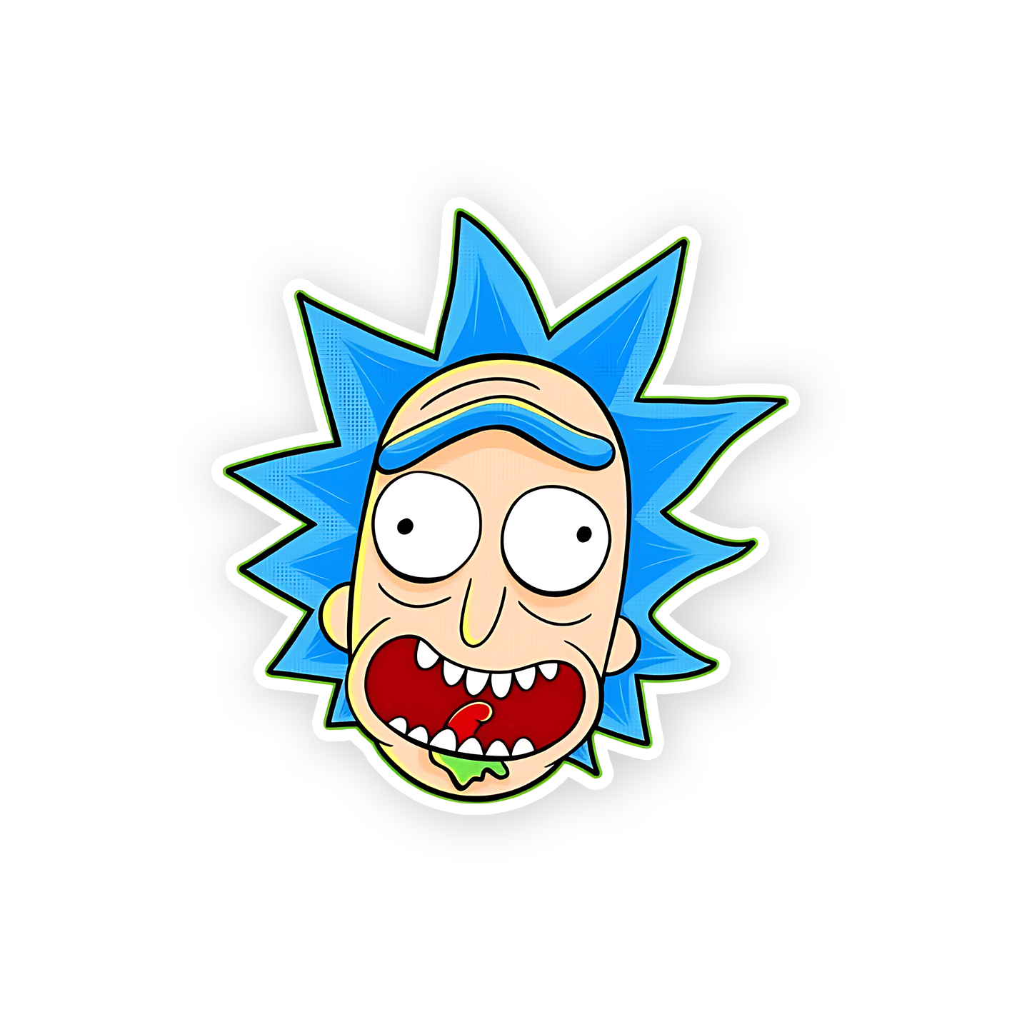 Rick Sanchez Sticker – sticckiz.com