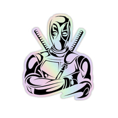 Deadpool v2 Holographic Sticker - sticckiz.com