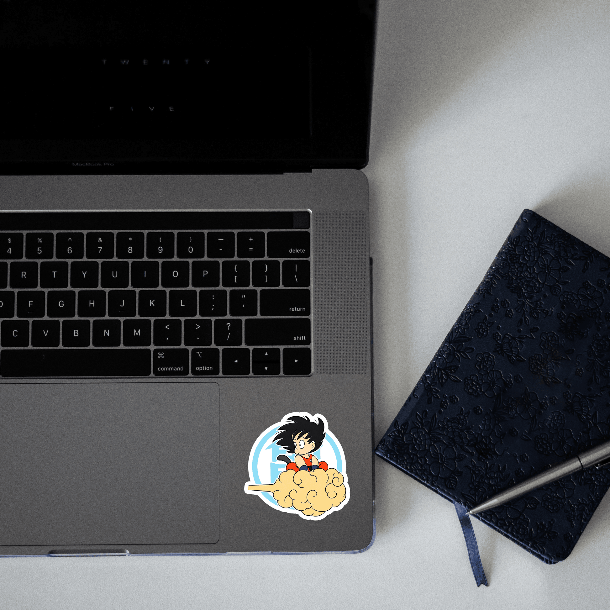 son goku kid v4 sticker - sticckiz.com