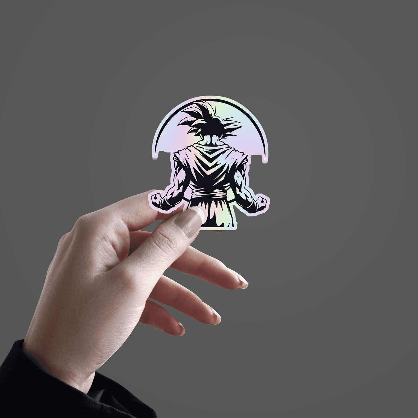 Son Goku Holographic Sticker - sticckiz.com